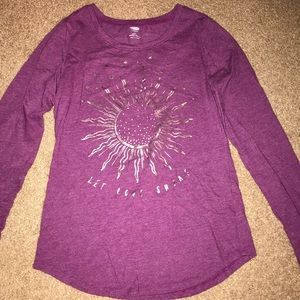 LONG SLEEVE OLD NAVY KIDS SHIRT